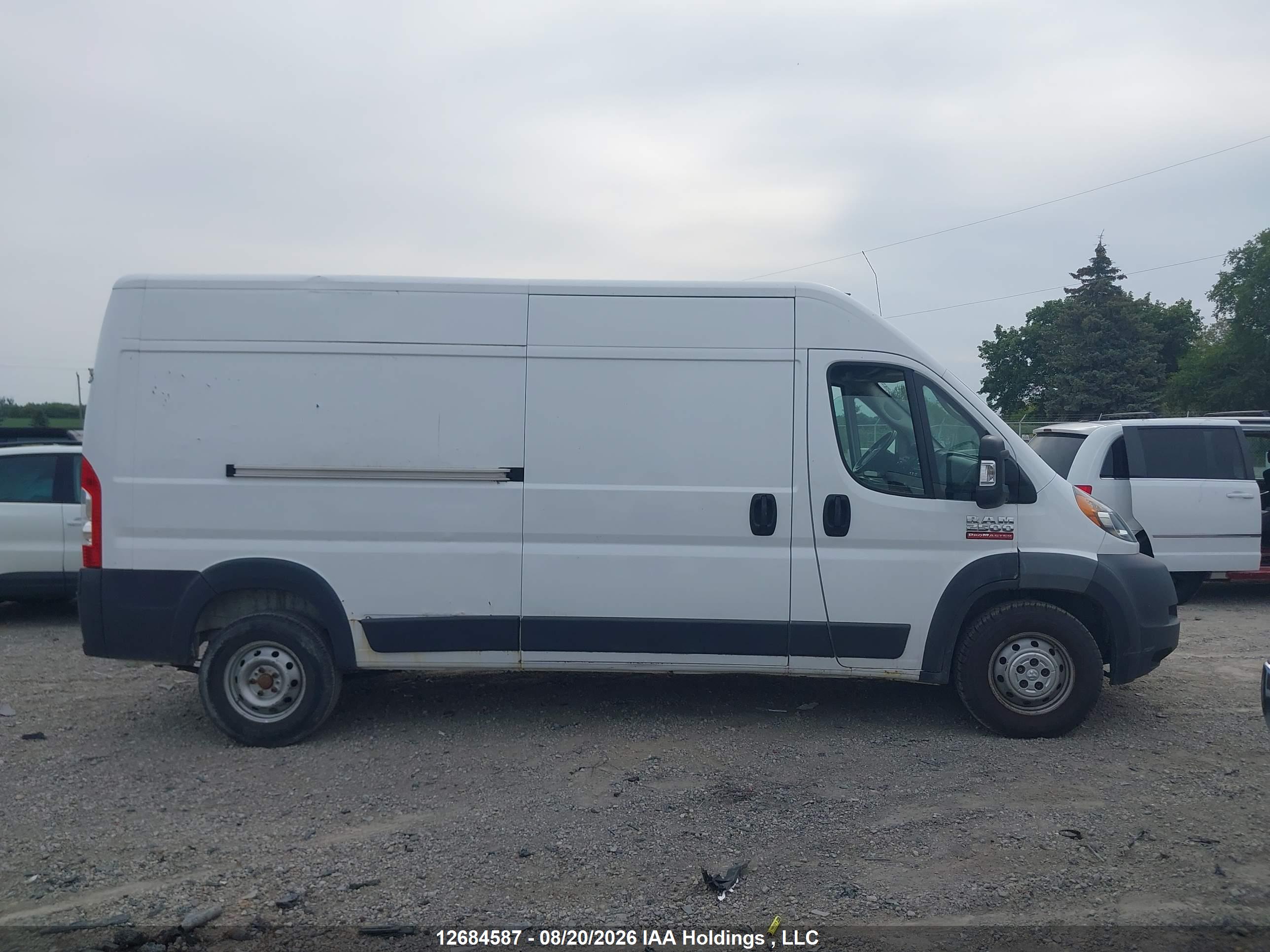2018 RAM PROMASTER 2500 HIGH ROOF