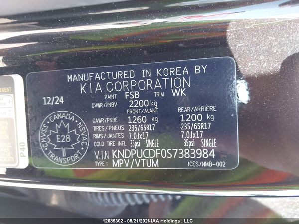 2025 KIA SPORTAGE LX — I9