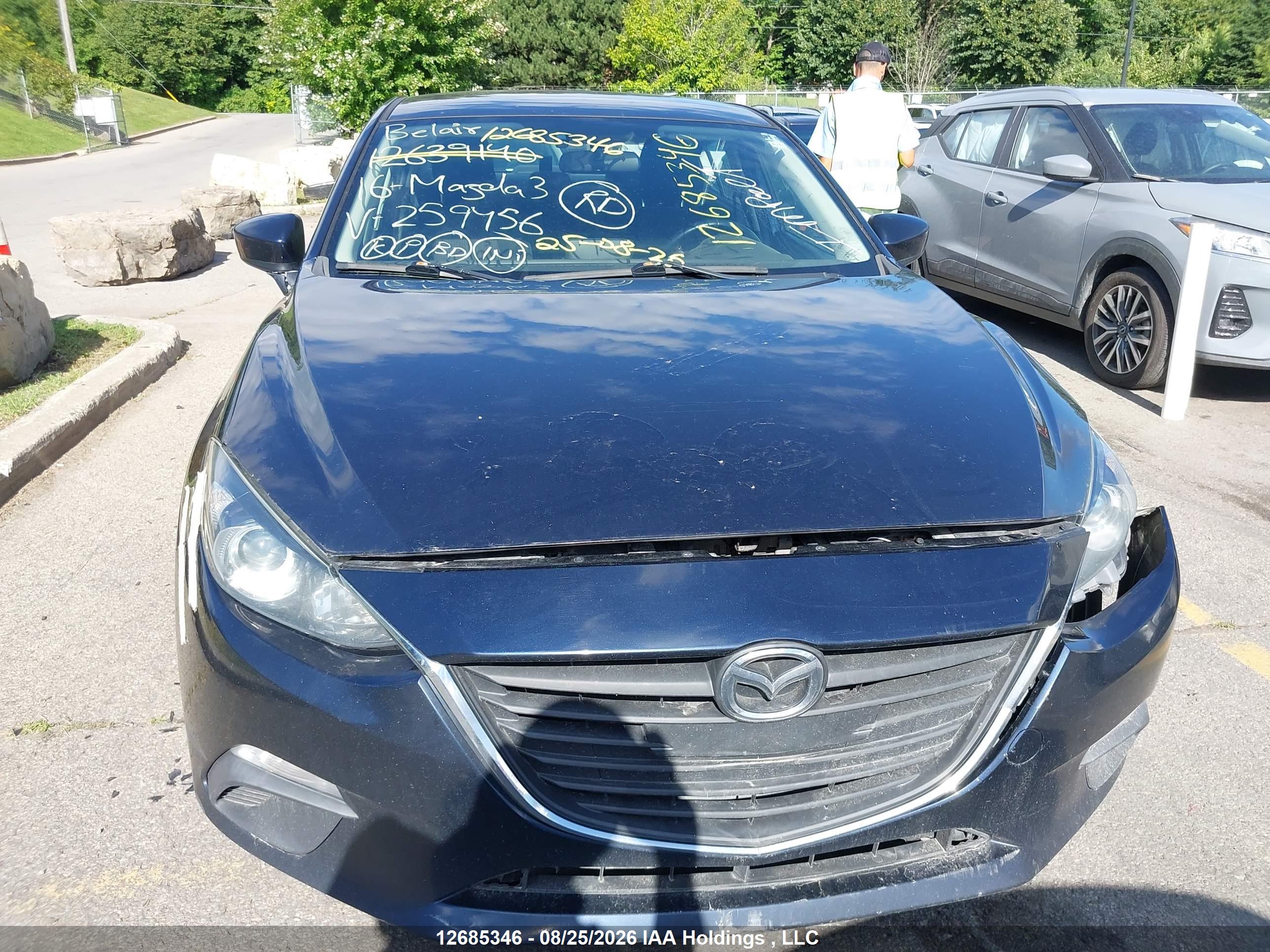 2016 MAZDA MAZDA3 GS