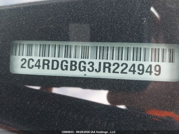 2018 DODGE GRAND CARAVAN SE — I18
