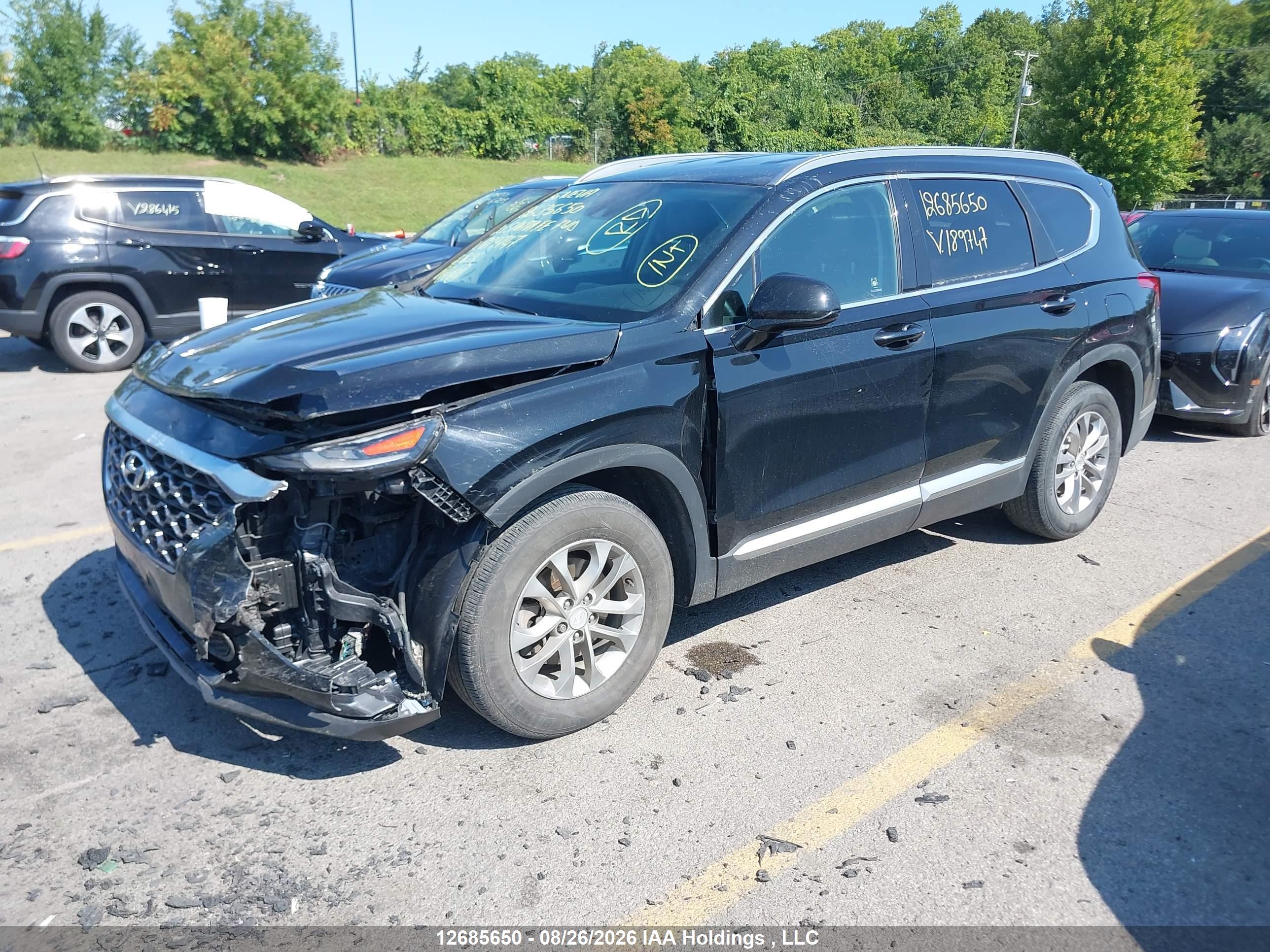 2020 HYUNDAI SANTA FE — I2