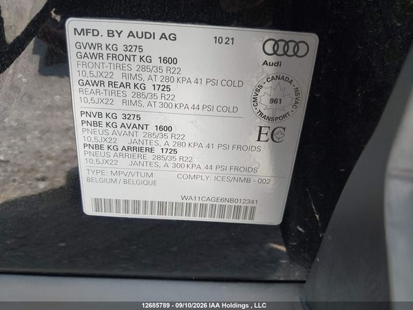 2022 AUDI E-TRON S