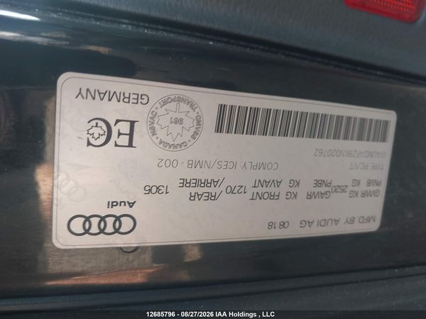 2019 AUDI A6 55 TECHNIK — I9