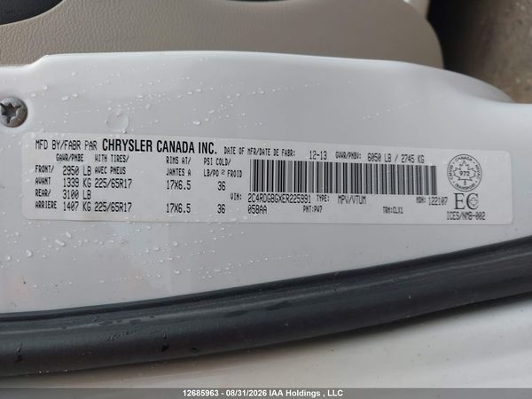 2014 DODGE GRAND CARAVAN SE/SXT