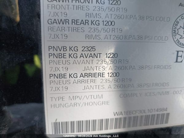 2020 AUDI Q3 45 PROGRESSIV