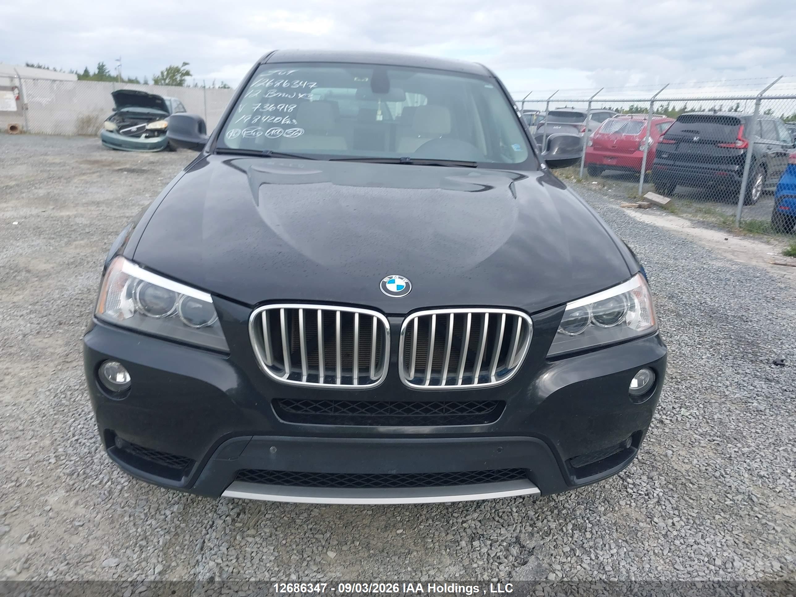 2012 BMW X3 XDRIVE35i