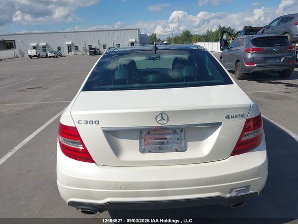 2012 MERCEDES-BENZ C 300 4MATIC