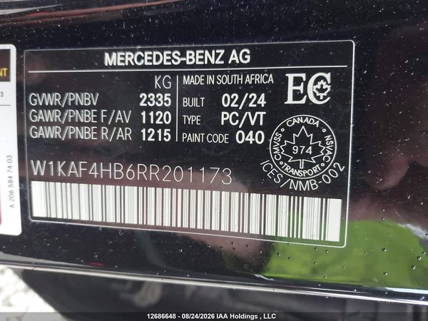 2024 MERCEDES-BENZ C 300 4MATIC