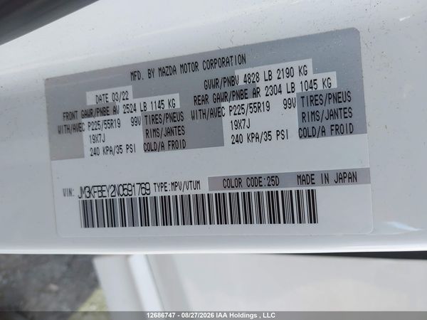 2022 MAZDA CX-5 SIGNATURE