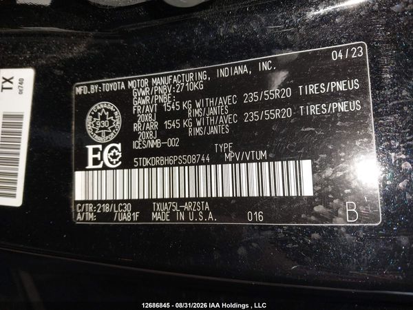 2023 TOYOTA HIGHLANDER