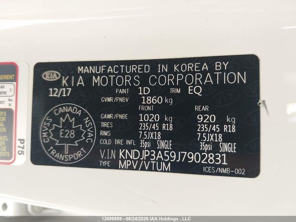 2018 KIA SOUL +