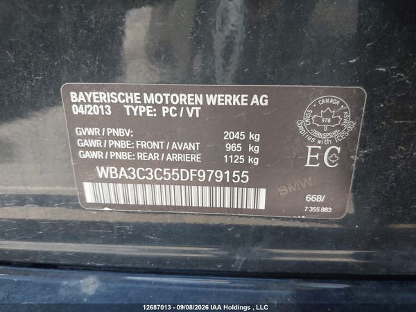 2013 BMW 320I XDRIVE — I9