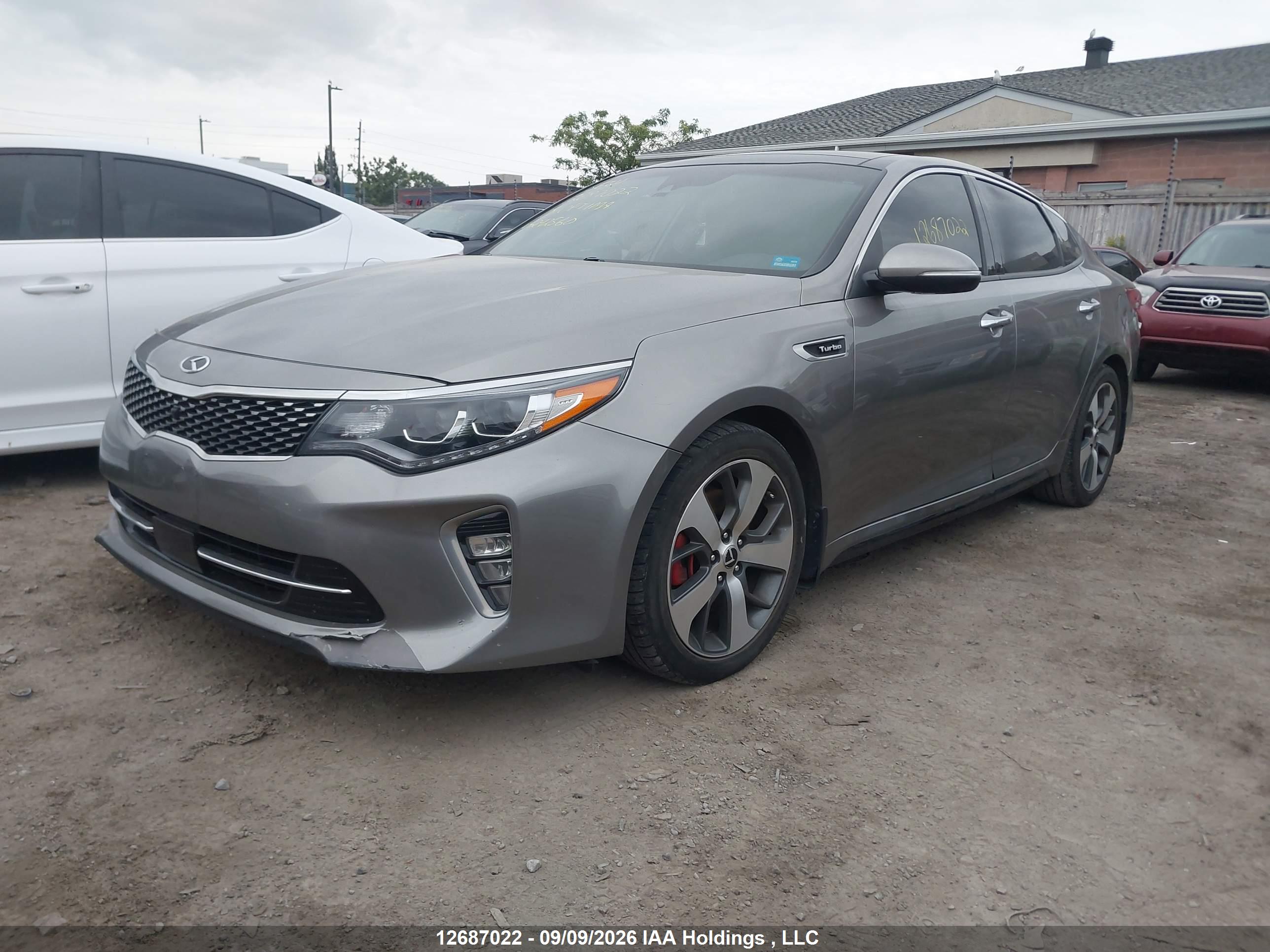 2018 KIA OPTIMA SXL TURBO — I2