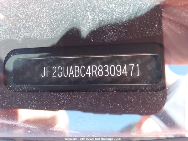 2024 SUBARU CROSSTREK Base — I19