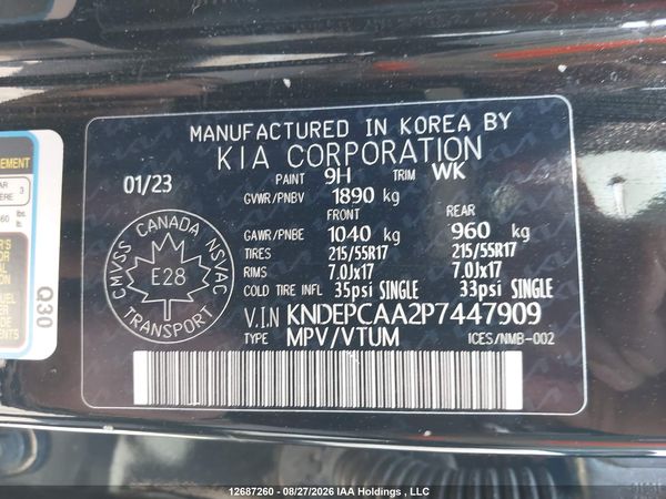 2023 KIA SELTOS LX