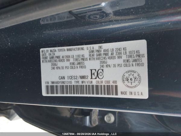 2024 MAZDA CX-50 — I9