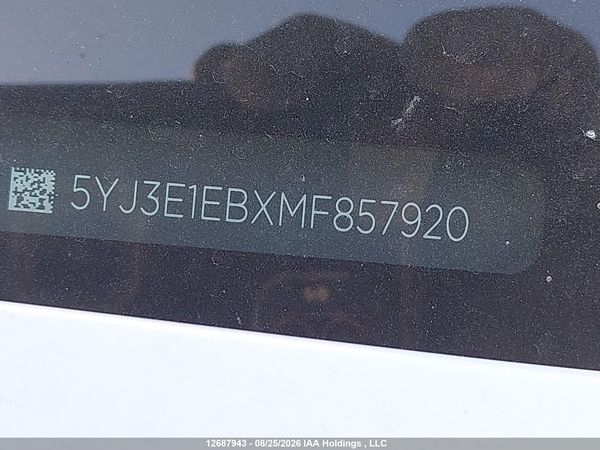 2021 TESLA MODEL 3