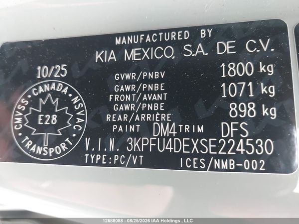 2025 KIA K4 EX/EX+
