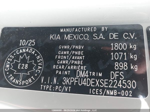 2025 KIA K4 EX/EX+