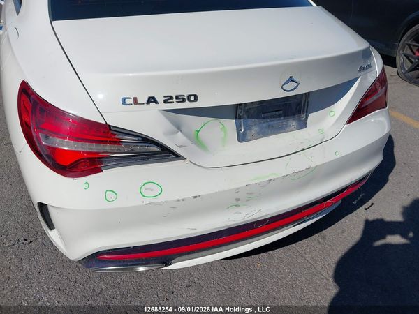 2017 MERCEDES-BENZ C-CLASS CLA250-4M