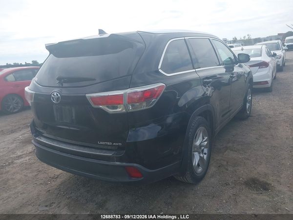 2016 TOYOTA HIGHLANDER — I4