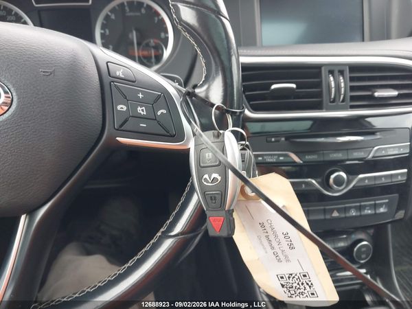 2017 INFINITI QX30 LUXURY/PREMIUM/SPORT