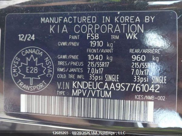2025 KIA SELTOS S