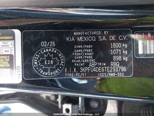2026 KIA K4 EX/EX PREMIUM/EX+