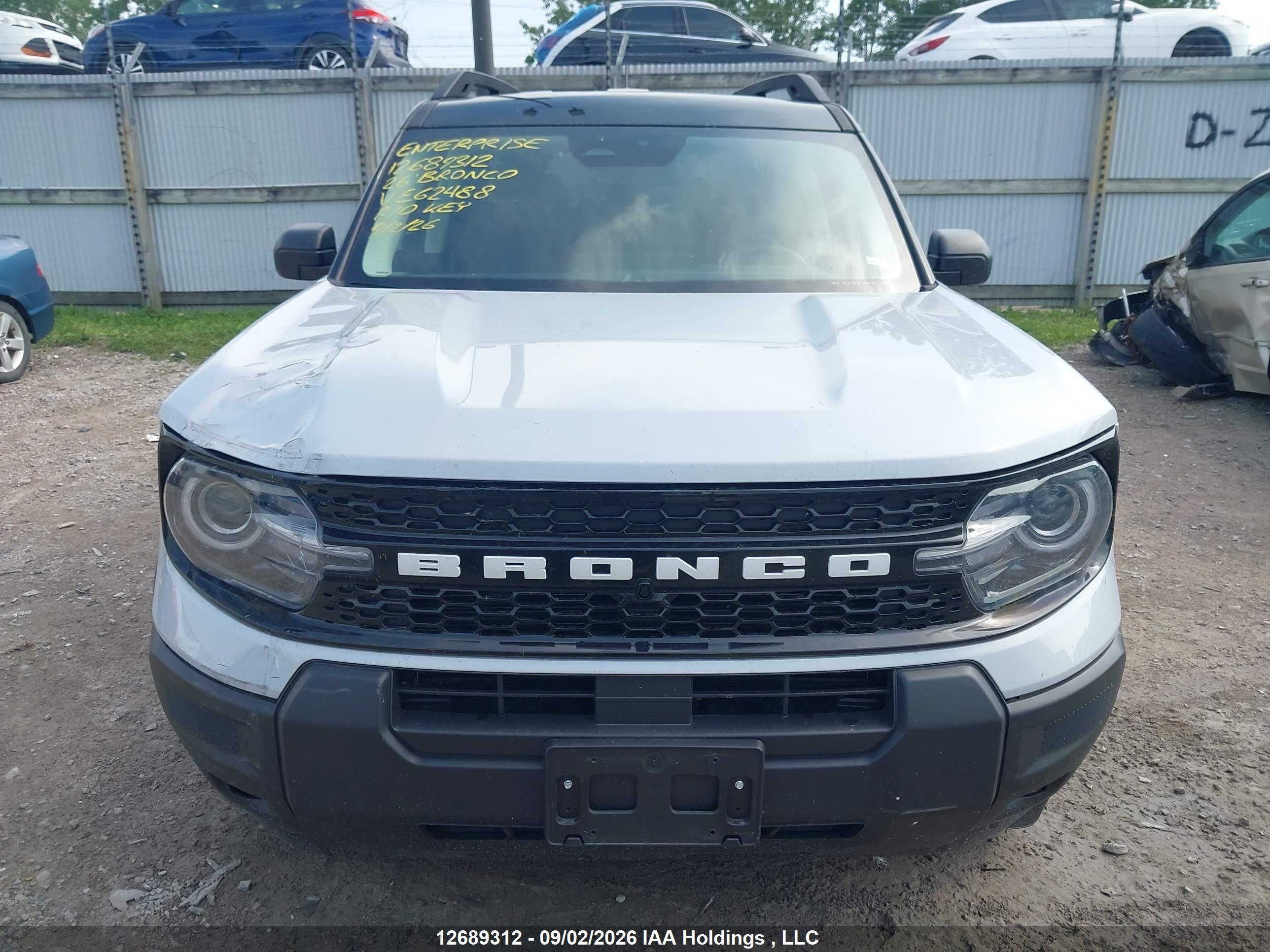 2026 FORD BRONCO SPORT OUTER BANKS