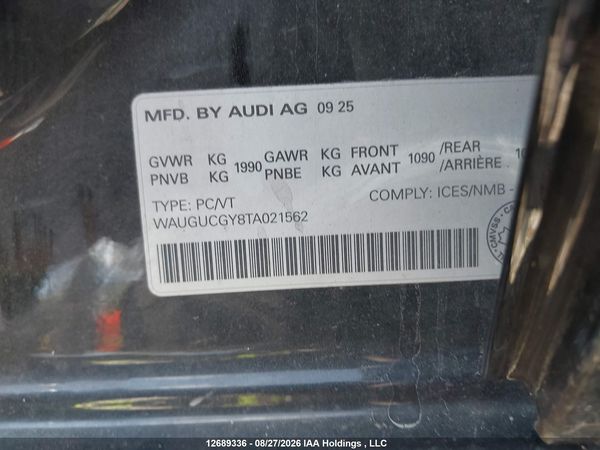 2026 AUDI A3 PREMIUM/PREMIUM PLUS