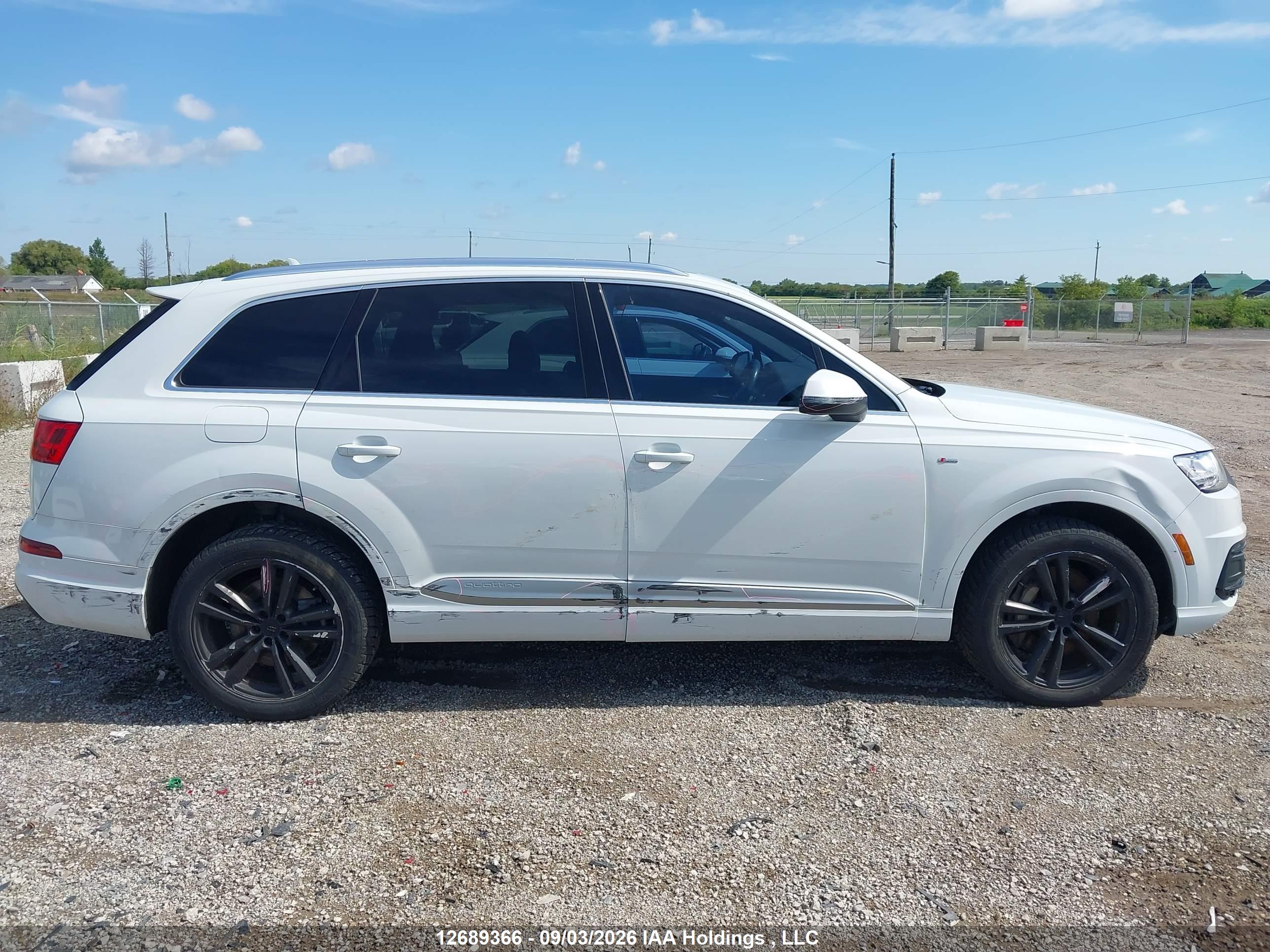 2017 AUDI Q7 S Line quattro Technik