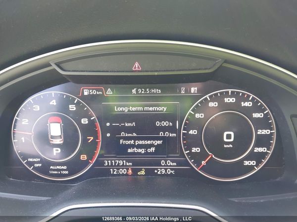 2017 AUDI Q7 S Line quattro Technik