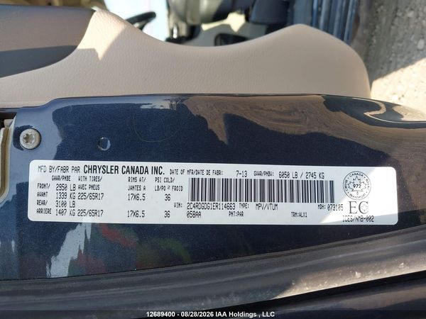 2014 DODGE GRAND CARAVAN CREW