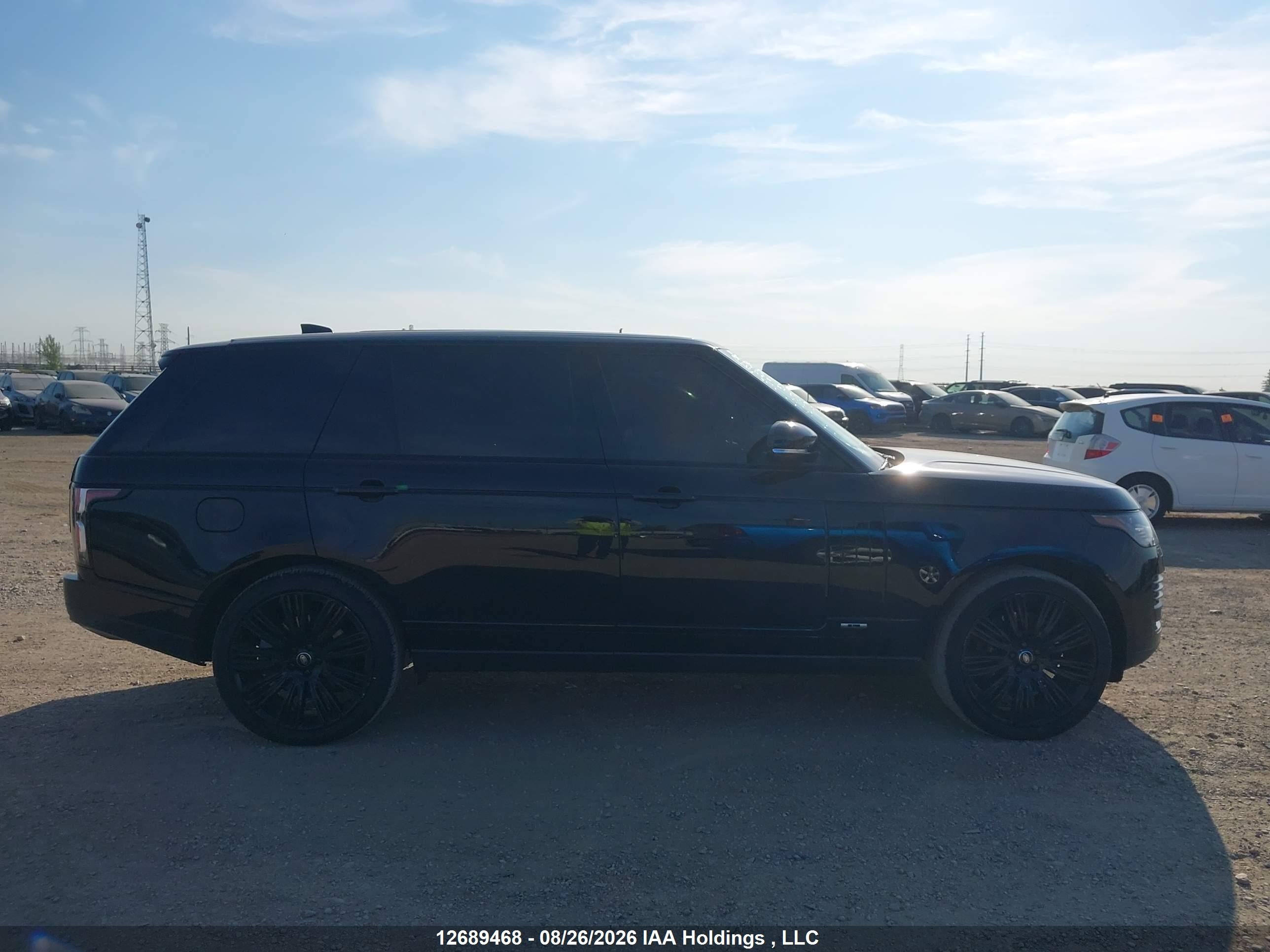 2018 LAND ROVER RANGE ROVER SUPERCHARGED