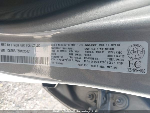 2024 RAM 1500 LARAMIE