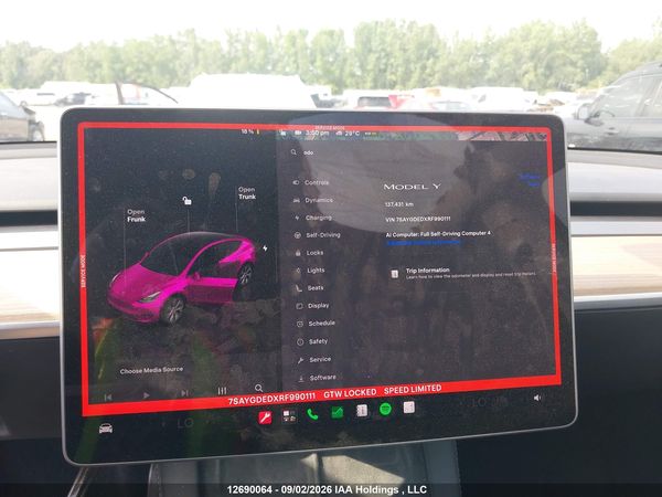 2024 TESLA MODEL Y LONG RANGE/RWD