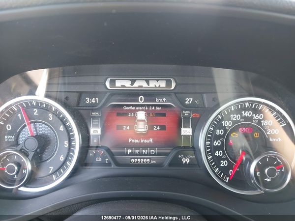 2022 RAM 1500 BIG HORN — I7
