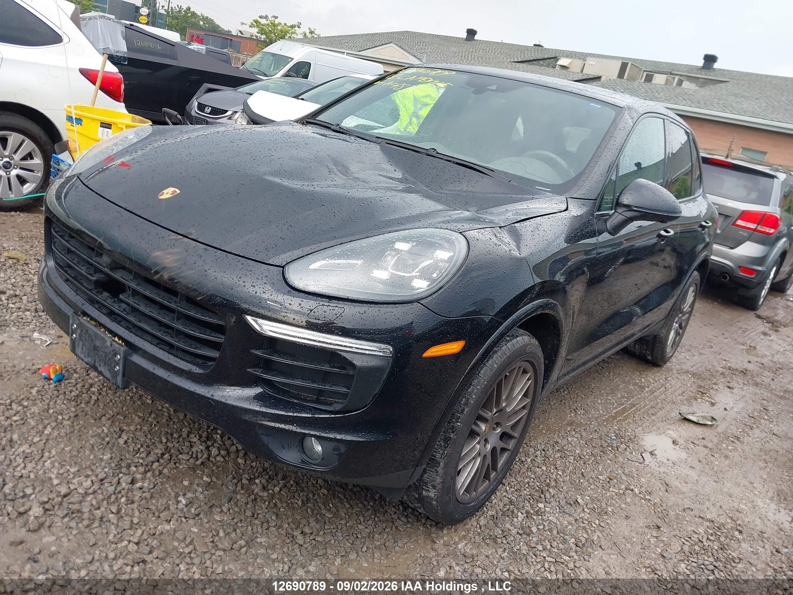 2018 PORSCHE CAYENNE Base / Platinum Edition — I2