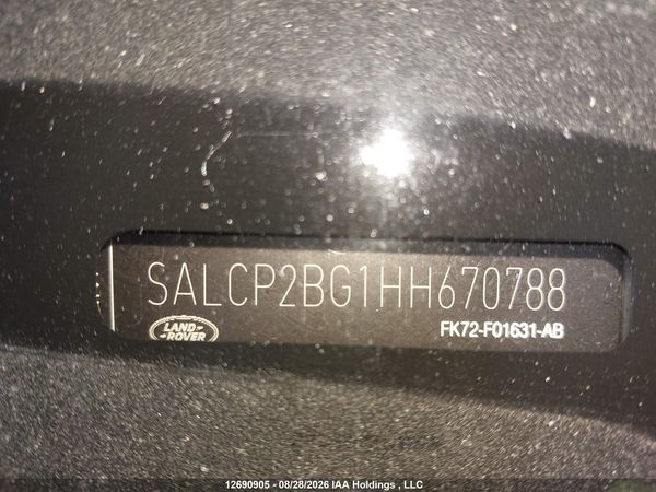 2017 LAND ROVER DISCOVERY SPORT SE