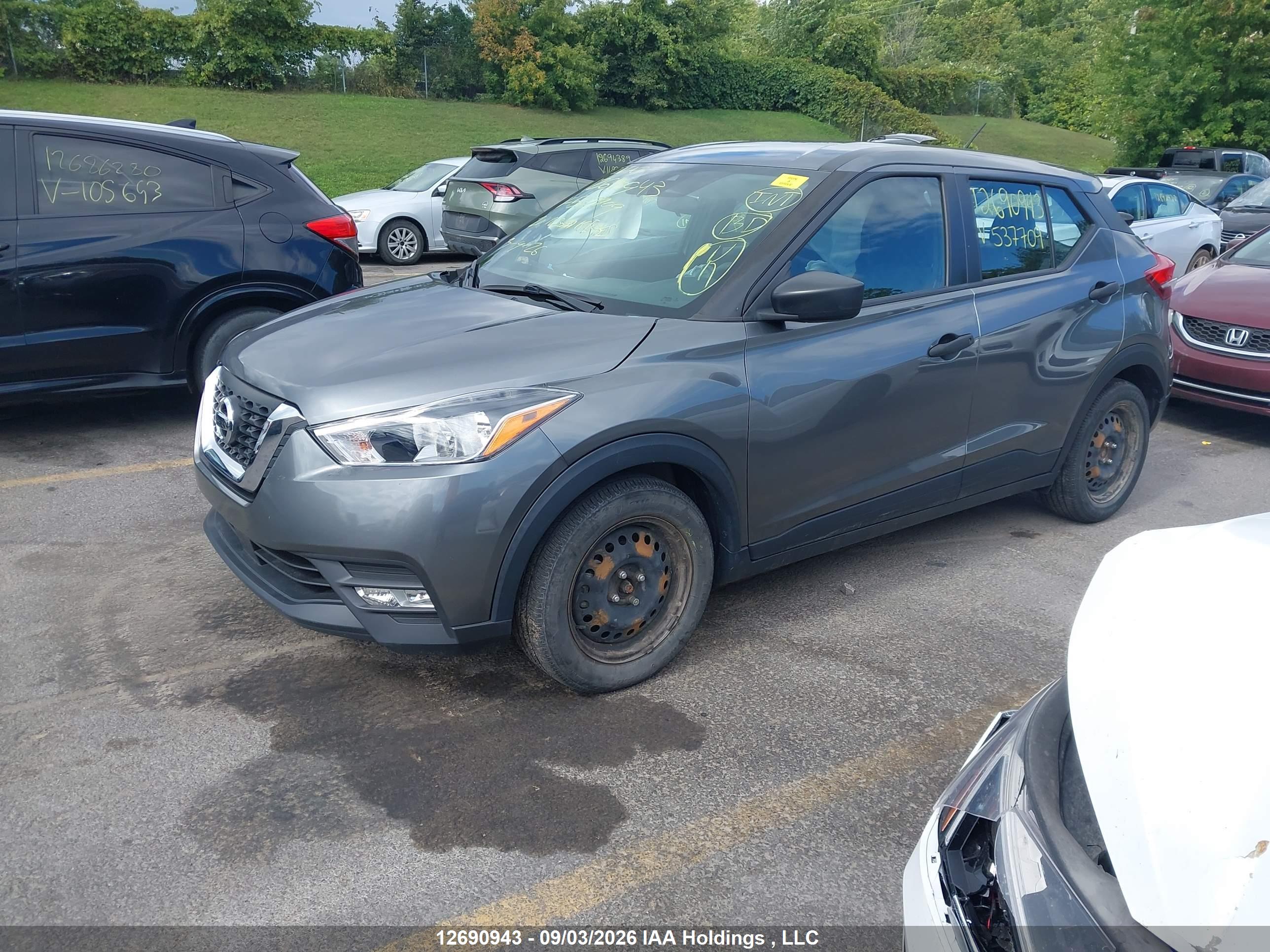 2020 NISSAN KICKS S — I2