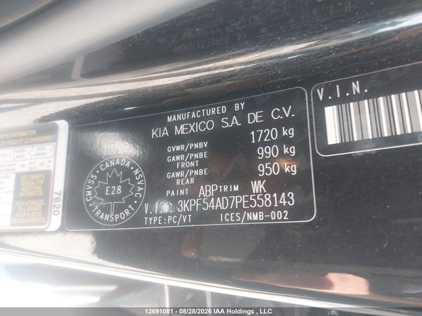 2023 KIA FORTE GT Line — I9
