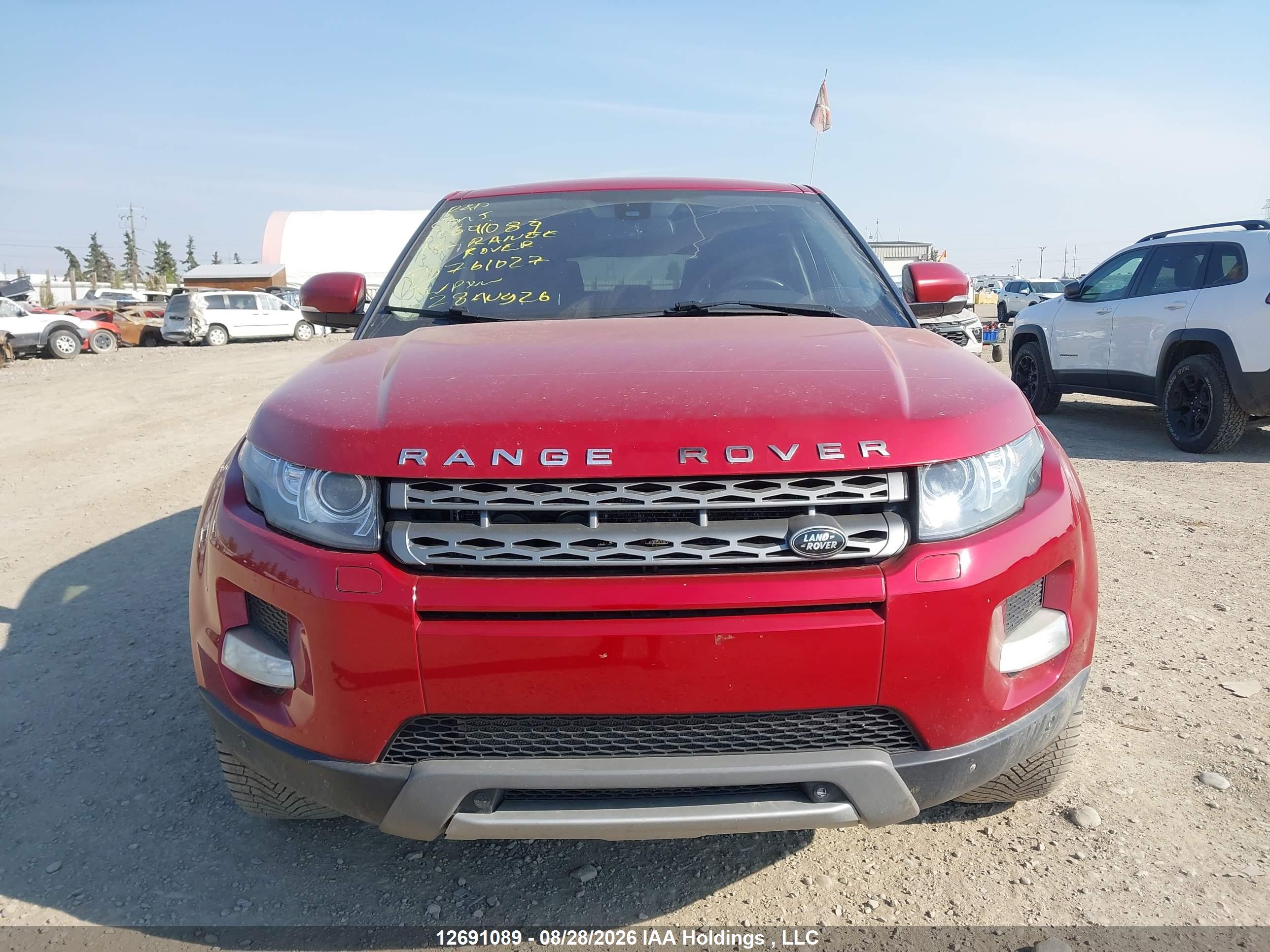 2013 LAND ROVER RANGE ROVER EVOQUE PURE PREMIUM