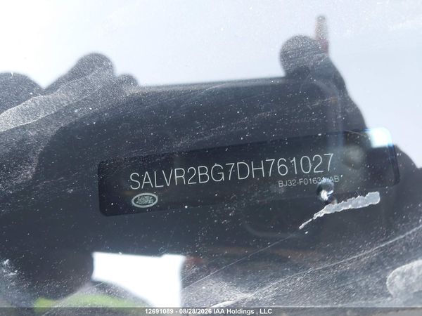 2013 LAND ROVER RANGE ROVER EVOQUE PURE PREMIUM