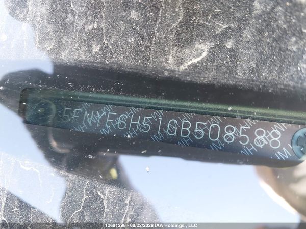 2016 HONDA PILOT EXL — I19