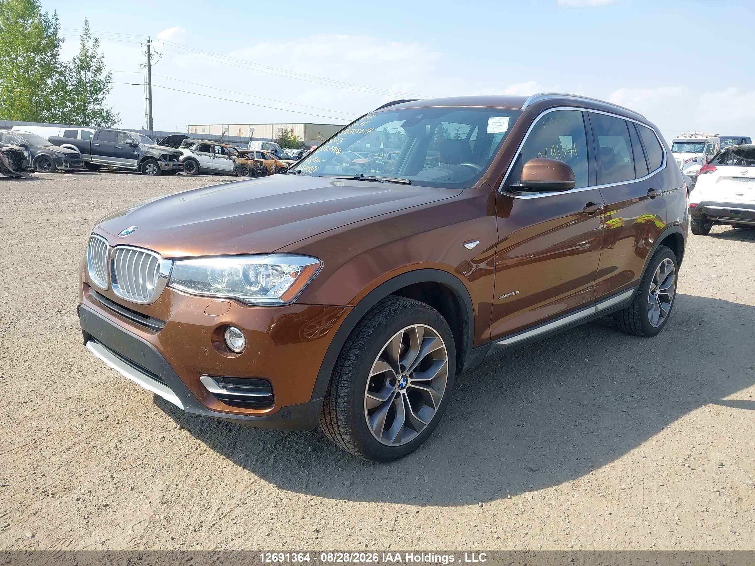 2017 BMW X3 XDRIVE28I — I2