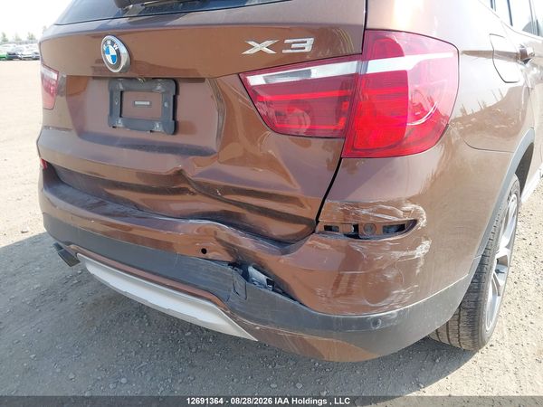 2017 BMW X3 XDRIVE28I — I6