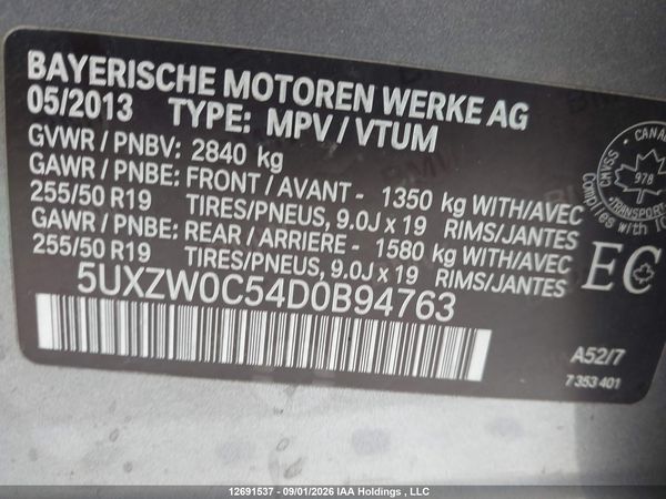 2013 BMW X5 XDRIVE35D