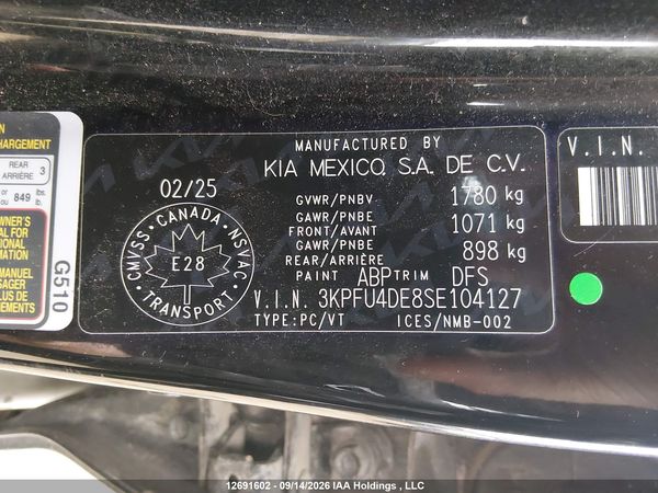 2025 KIA K4 EX — I21