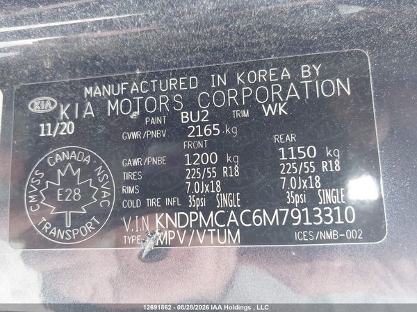 2021 KIA SPORTAGE LX