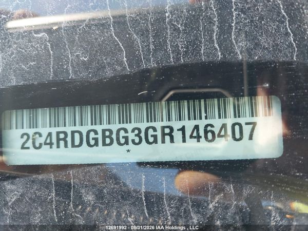 2016 DODGE GRAND CARAVAN SE